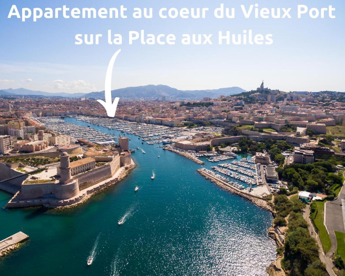 马赛Sud Passion - Fada Vieux Port - Calme - Linge De Qualite - Lit King Size - Fibre公寓 外观 照片